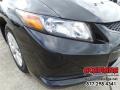 Crystal Black Pearl - Civic LX Coupe Photo No. 11