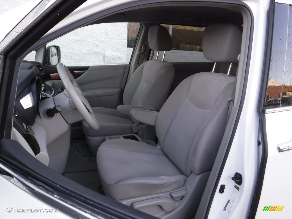 2011 Quest 3.5 SV - Pearl White / Gray photo #12