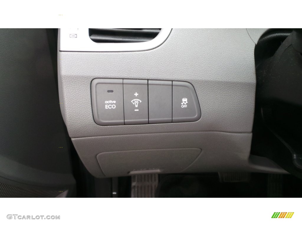 2012 Elantra Limited - Black Noir Pearl / Gray photo #16