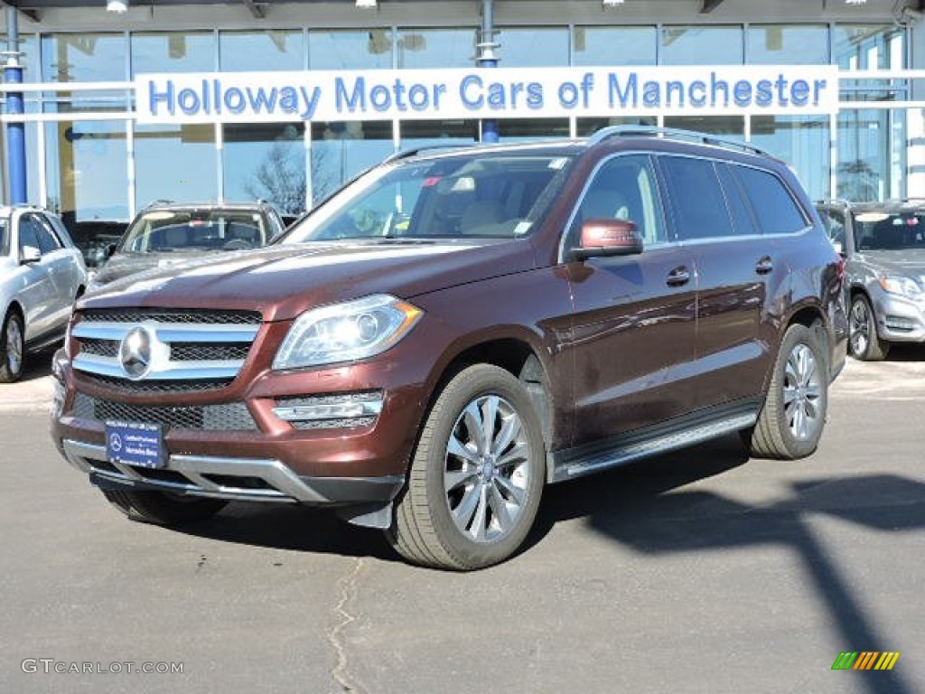 2013 GL 450 4Matic - Cinnabar Red Metallic / Almond Beige photo #1