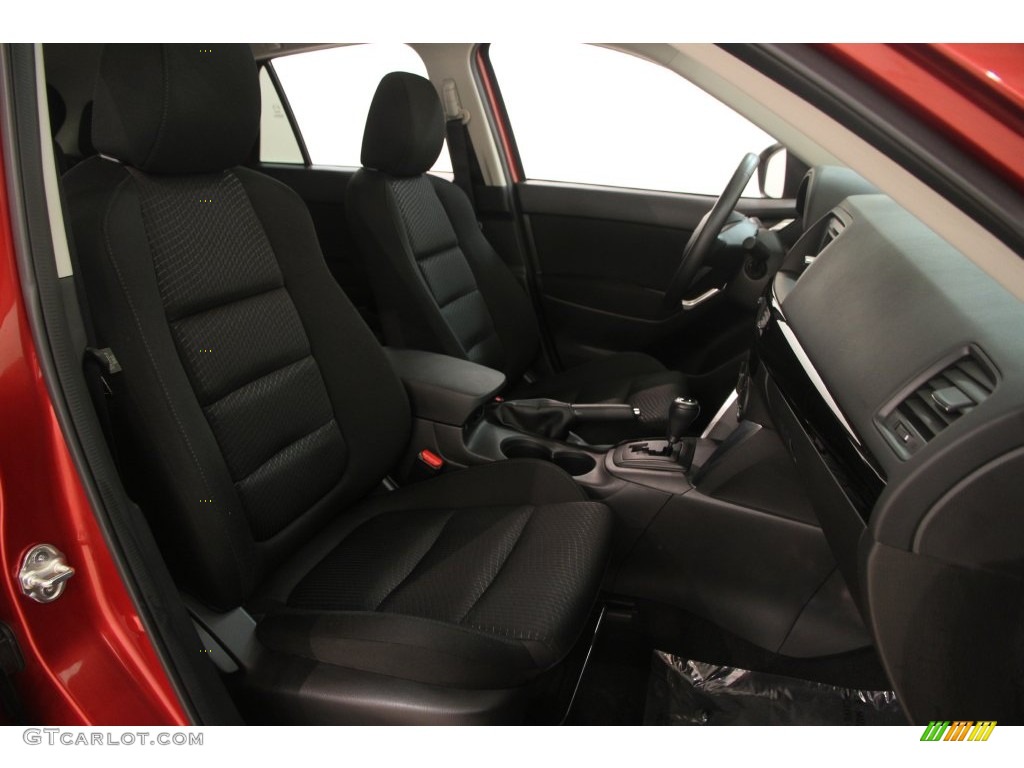 2013 CX-5 Touring AWD - Zeal Red Mica / Black photo #11