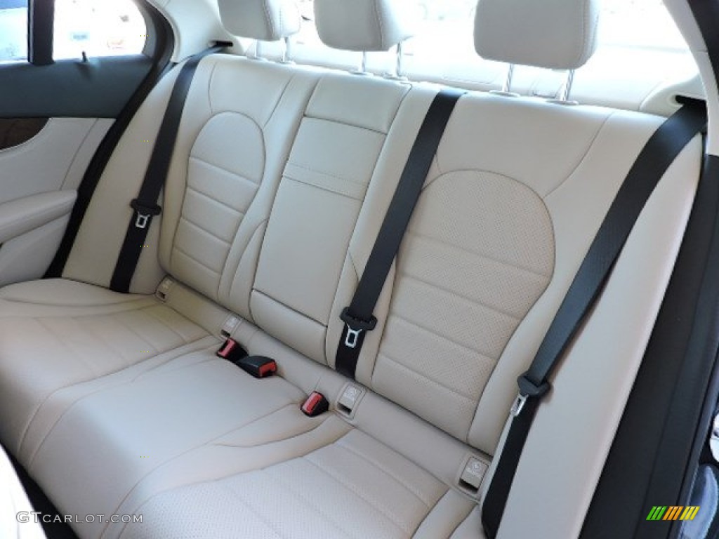 2016 Mercedes-Benz C 300 4Matic Sedan Rear Seat Photo #110512097