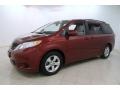 2014 Salsa Red Pearl Toyota Sienna LE  photo #3