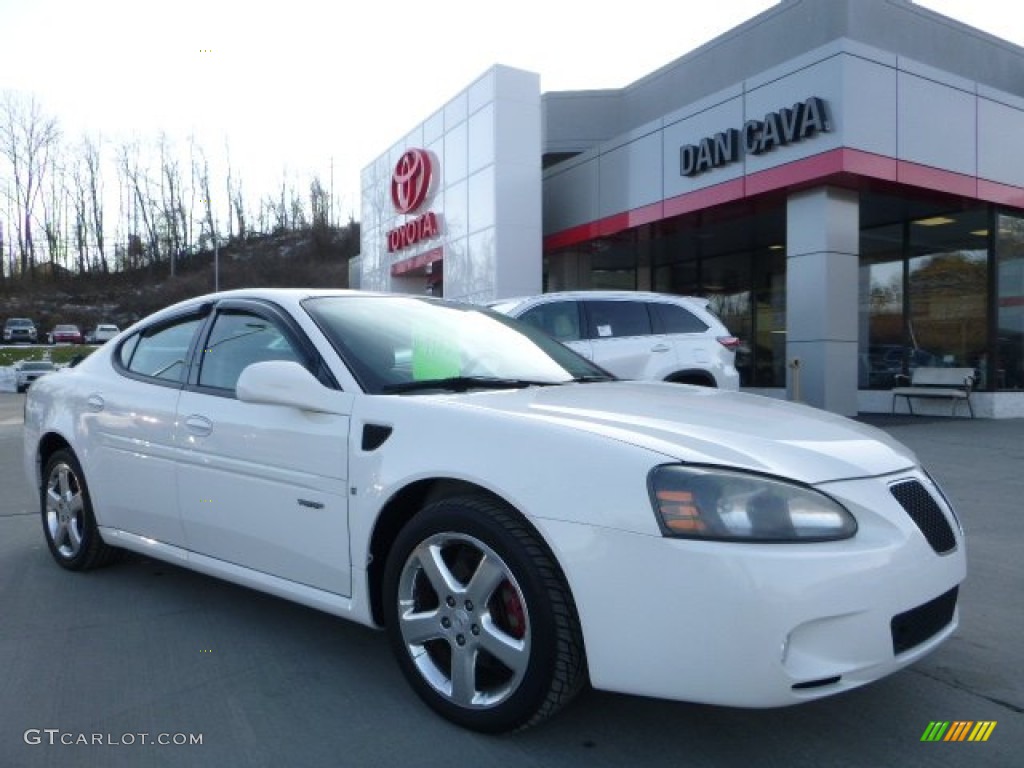 Ivory White Pontiac Grand Prix