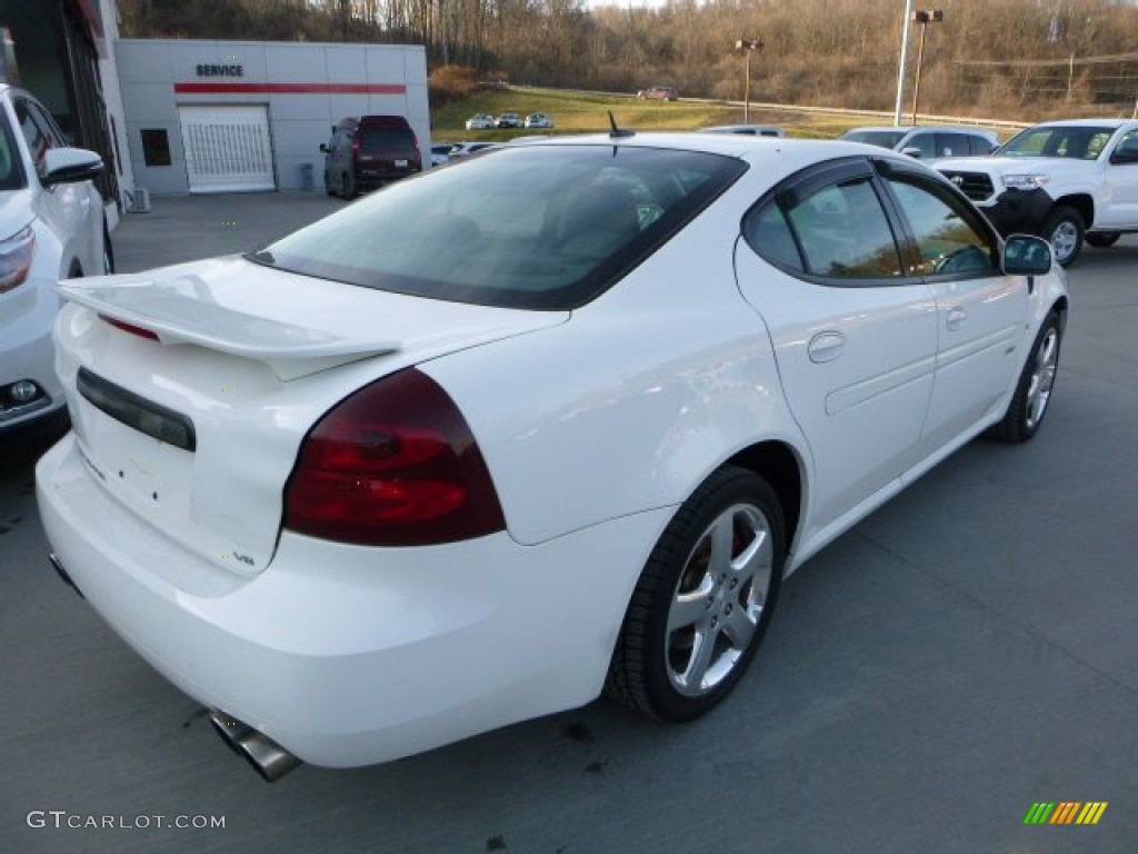2008 Grand Prix GXP Sedan - Ivory White / Ebony photo #8