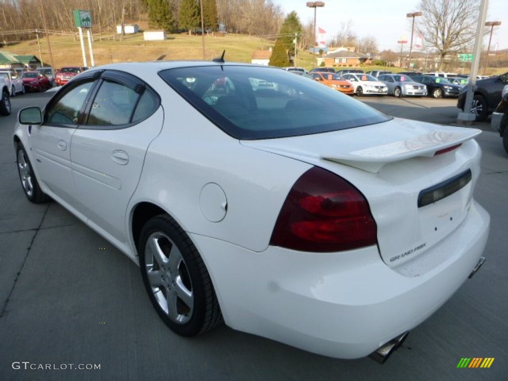 2008 Grand Prix GXP Sedan - Ivory White / Ebony photo #10