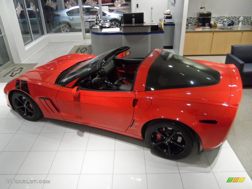 2013 Corvette Grand Sport Coupe - Torch Red / Red photo #14