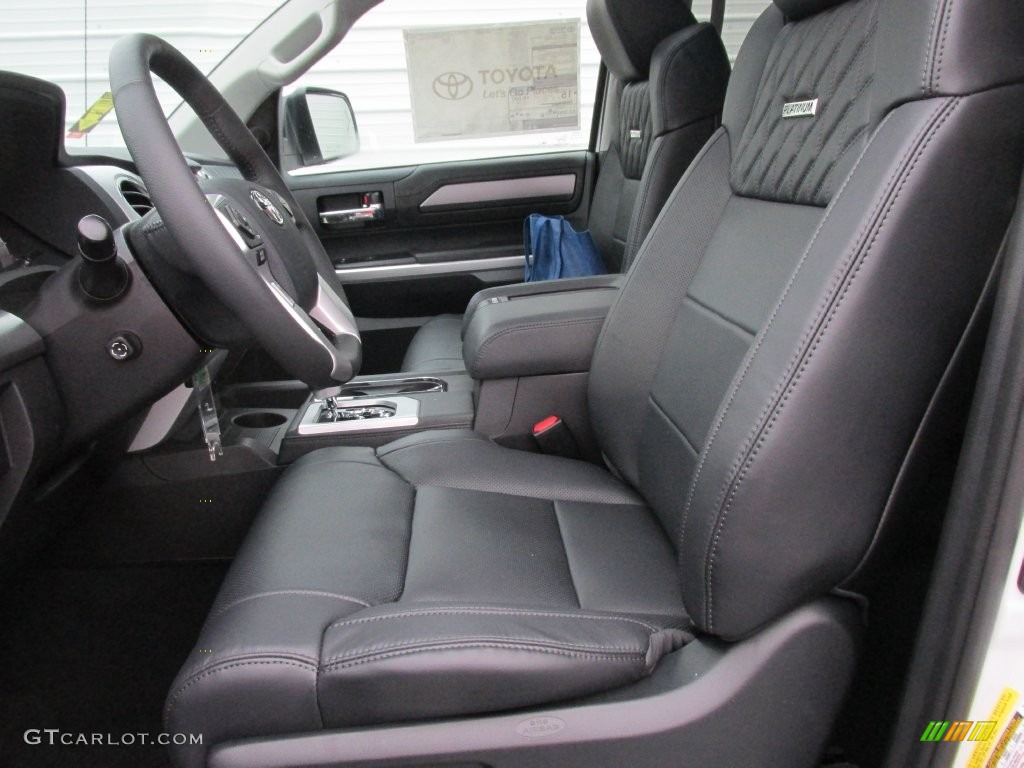 2016 Toyota Tundra Platinum CrewMax Front Seat Photo #110516504
