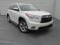 Blizzard Pearl 2016 Toyota Highlander Limited Platinum Exterior
