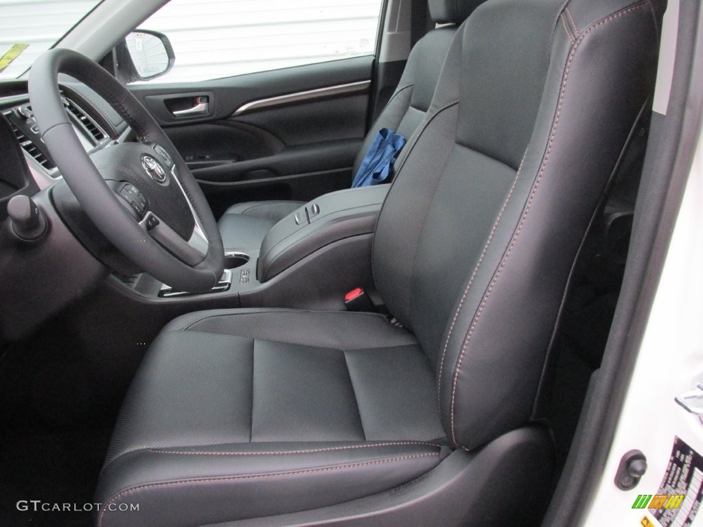 2016 Toyota Highlander Limited Platinum Front Seat Photos
