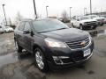 2016 Blue Velvet Metallic Chevrolet Traverse LT AWD  photo #1