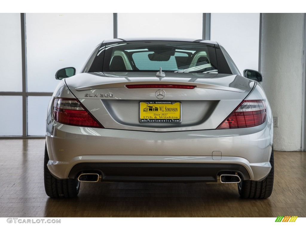 2016 SLK 300 Roadster - Iridium Silver Metallic / Ash/Black photo #4