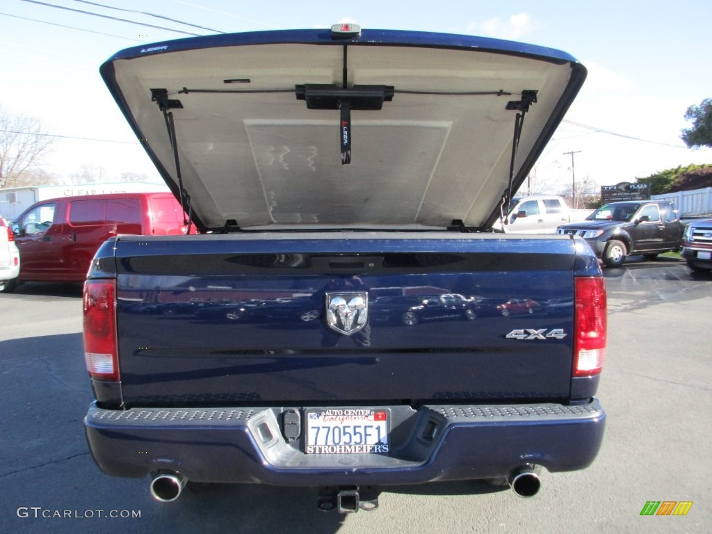 2012 Ram 1500 ST Crew Cab 4x4 - True Blue Pearl / Dark Slate Gray/Medium Graystone photo #24