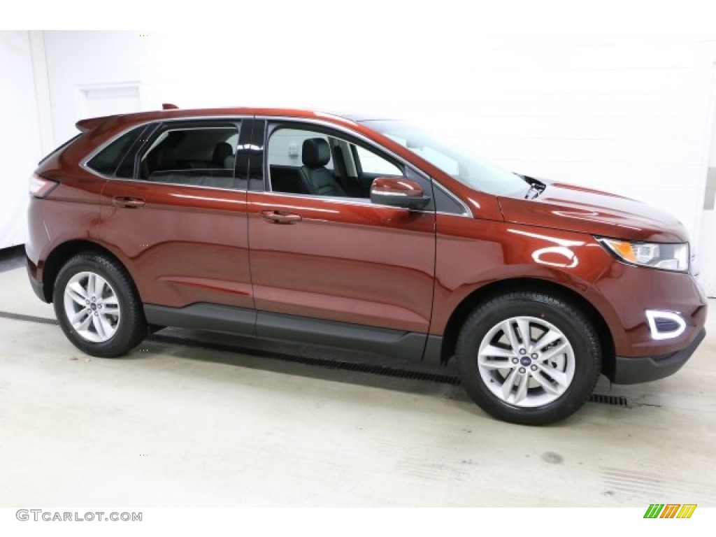 Bronze Fire 2016 Ford Edge SEL AWD Exterior Photo #110521496