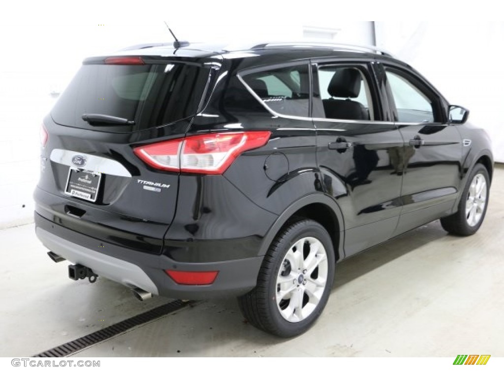 2016 Escape Titanium 4WD - Shadow Black / Charcoal Black photo #4