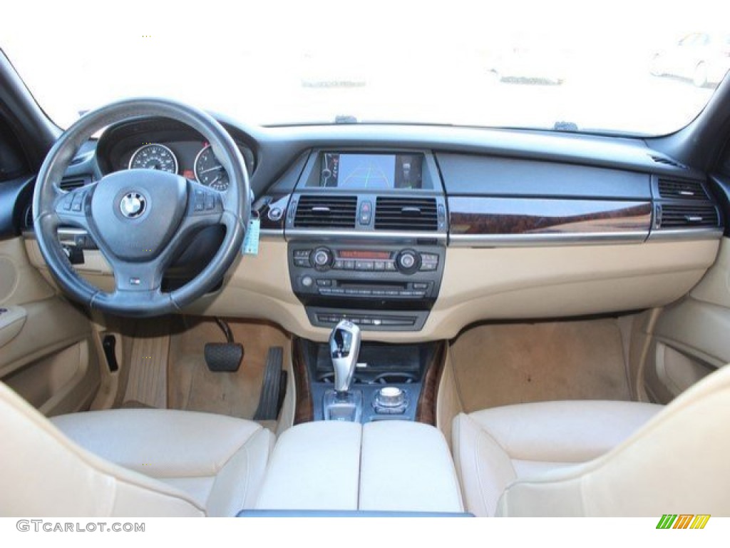 2010 X5 xDrive48i - Monaco Blue Metallic / Sand Beige photo #4