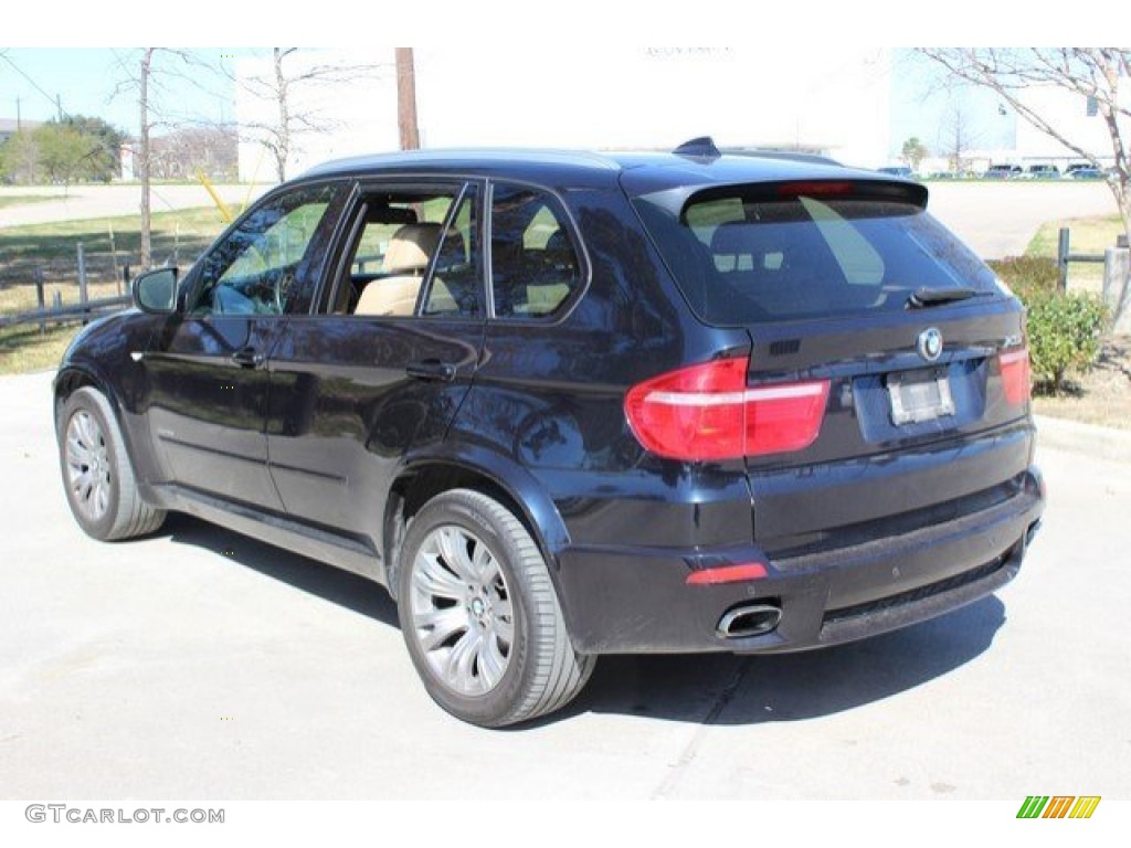 2010 X5 xDrive48i - Monaco Blue Metallic / Sand Beige photo #9