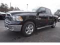 2016 Brilliant Black Crystal Pearl Ram 1500 Big Horn Crew Cab  photo #3