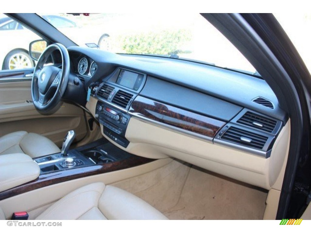 2010 X5 xDrive48i - Monaco Blue Metallic / Sand Beige photo #22