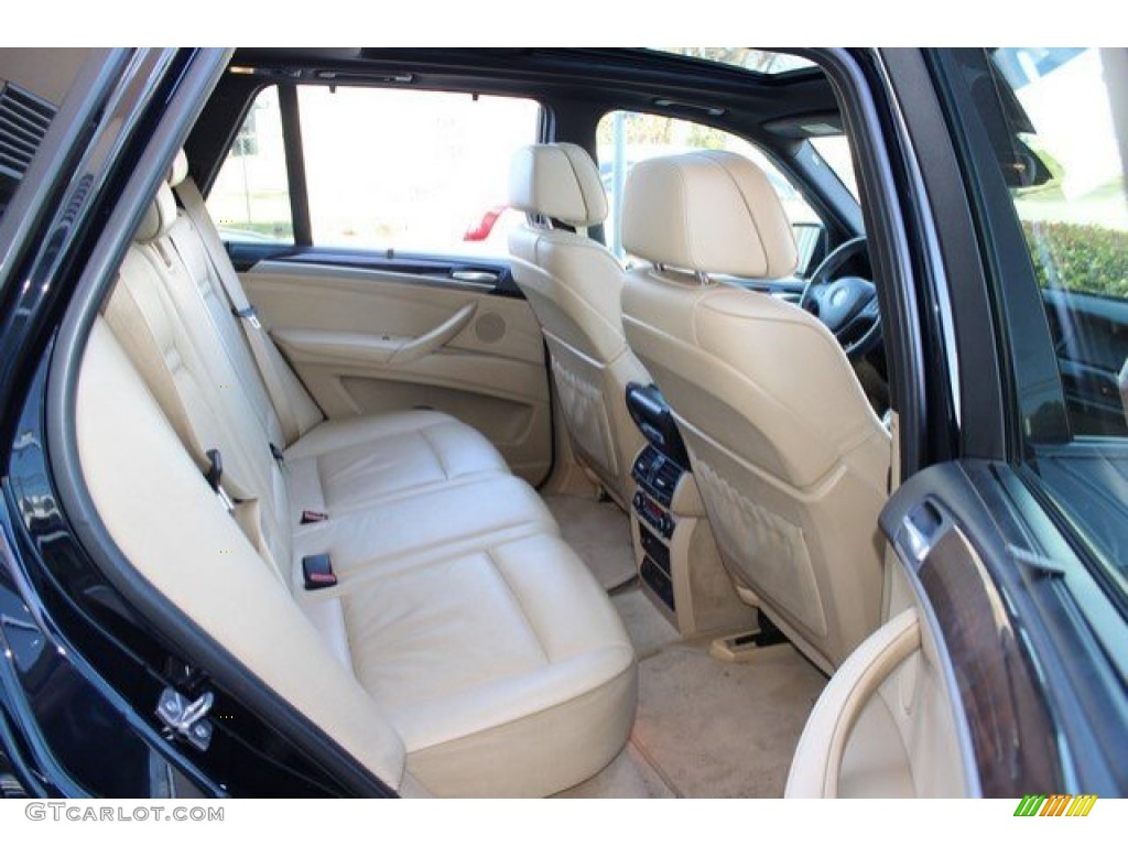 2010 X5 xDrive48i - Monaco Blue Metallic / Sand Beige photo #23