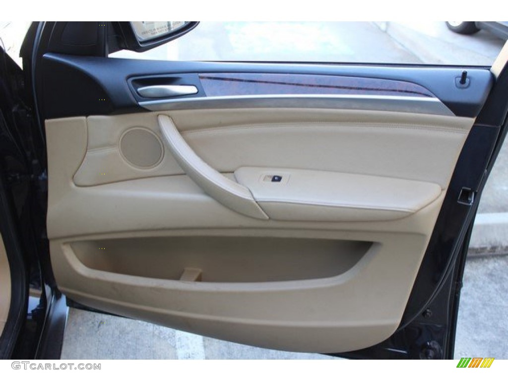 2010 X5 xDrive48i - Monaco Blue Metallic / Sand Beige photo #36