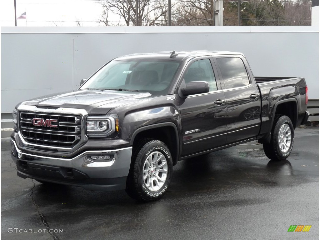 2016 Sierra 1500 SLE Crew Cab 4WD - Iridium Metallic / Jet Black photo #1