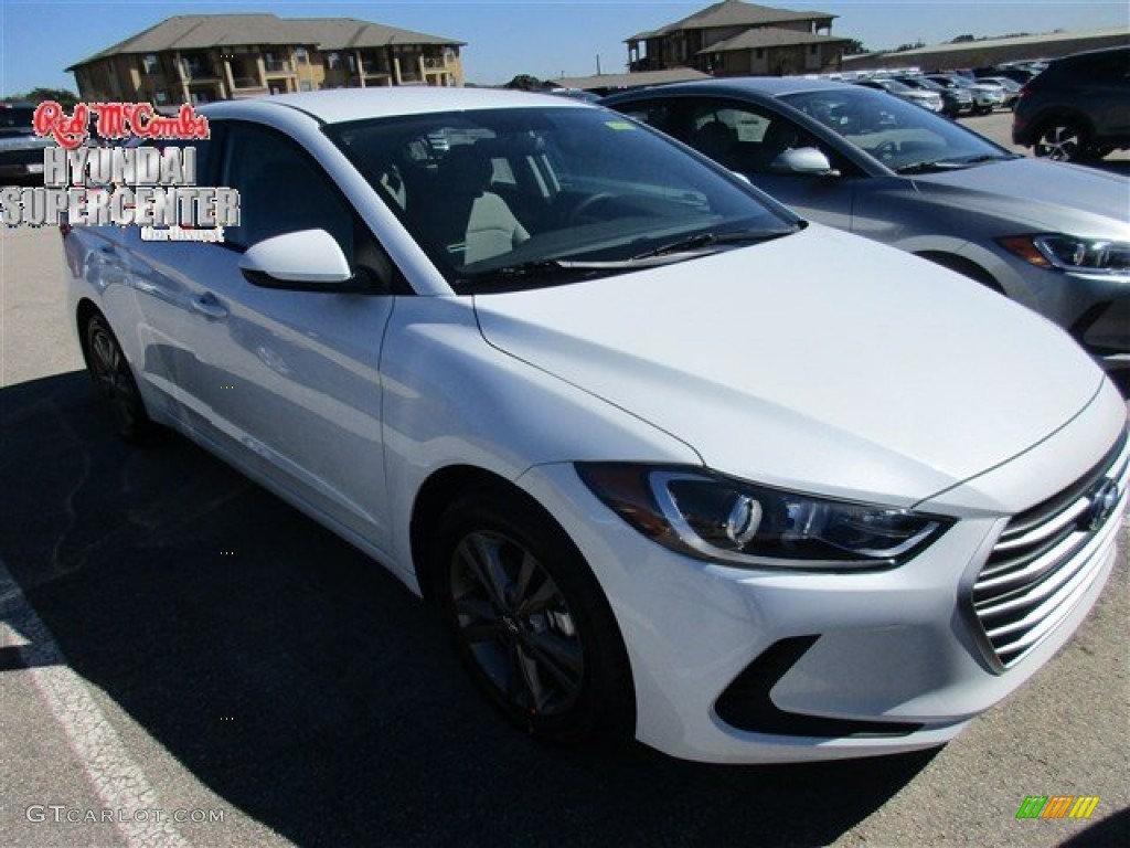 2017 Elantra SE - White / Gray photo #1