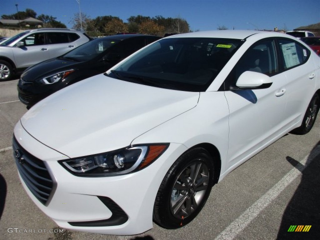 White 2017 Hyundai Elantra SE Exterior Photo #110526551