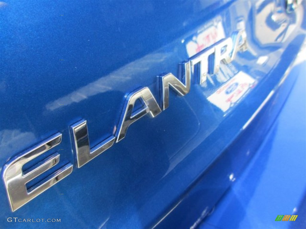 2017 Elantra Limited - Electric Blue / Gray photo #5