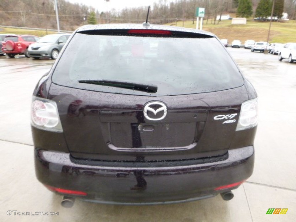 2010 CX-7 s Grand Touring AWD - Black Cherry Mica / Sand photo #9