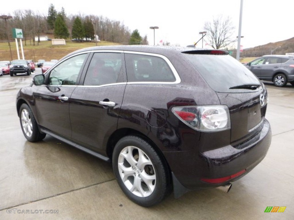 2010 CX-7 s Grand Touring AWD - Black Cherry Mica / Sand photo #10
