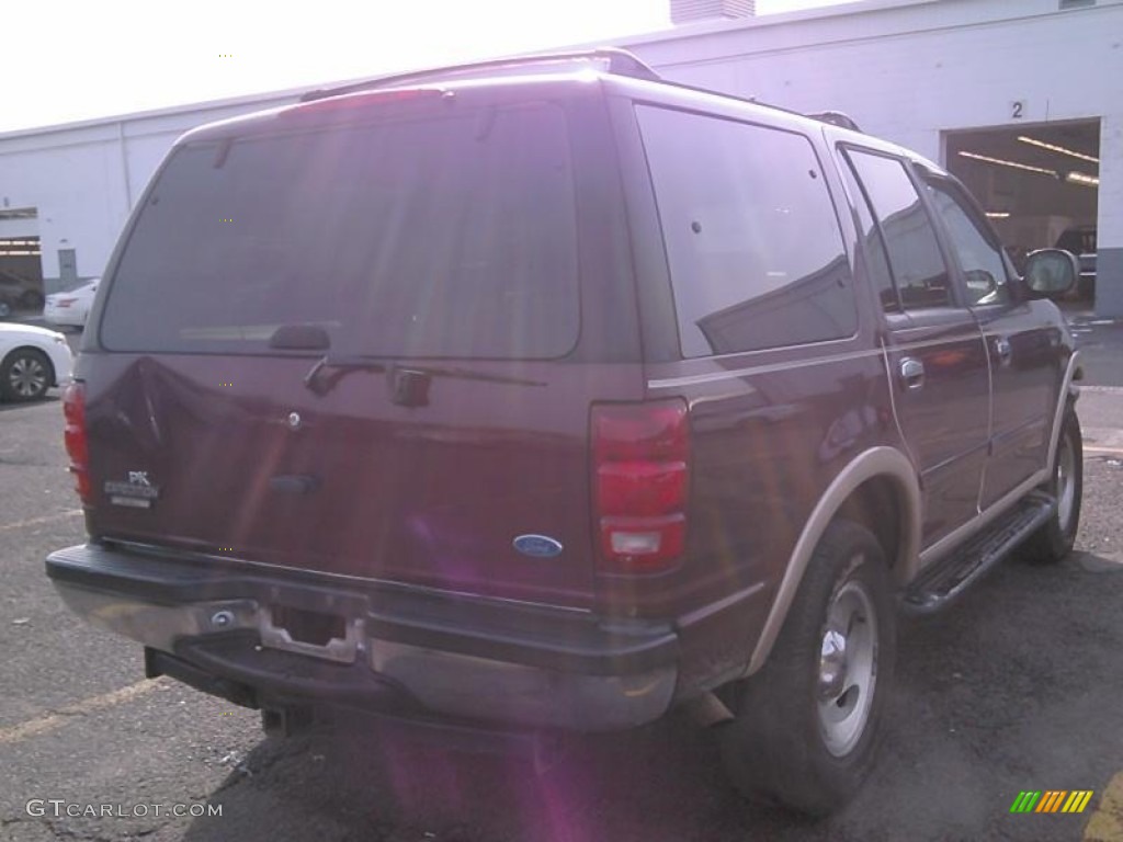 1997 Expedition Eddie Bauer 4x4 - Dark Toreador Red Metallic / Medium Prairie Tan photo #2