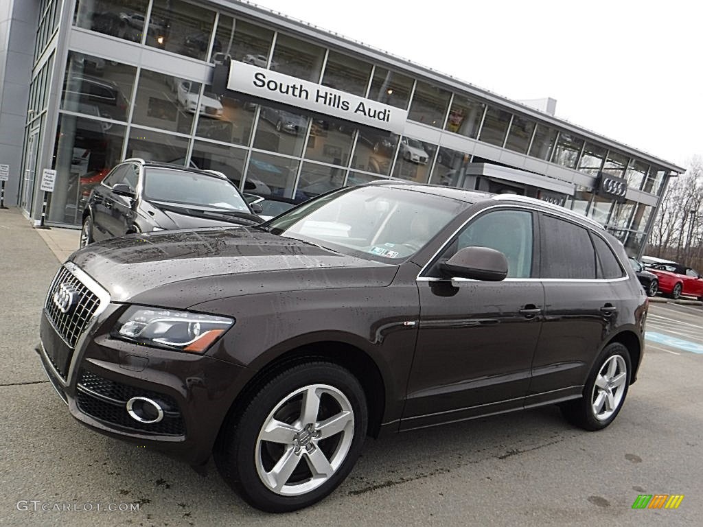 2012 Q5 3.2 FSI quattro - Teak Brown Metallic / Cardamom Beige photo #1