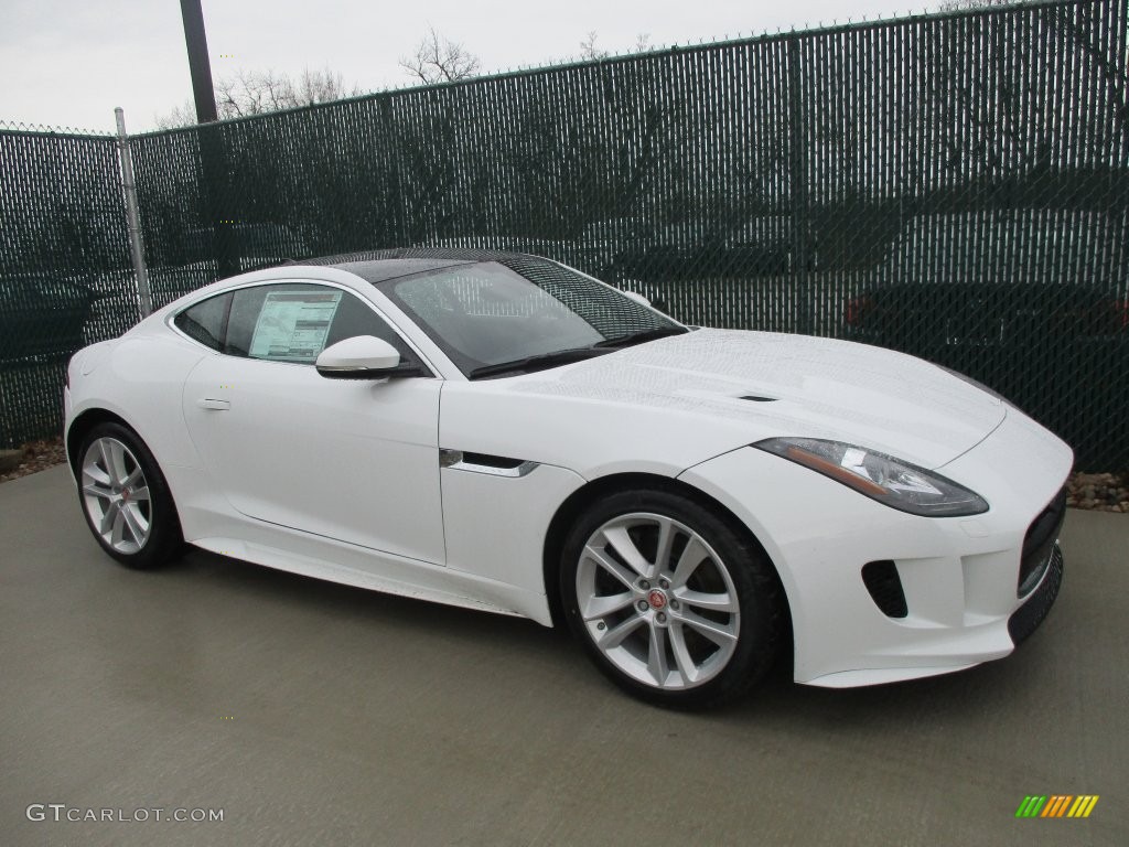 Polaris White 2016 Jaguar F-TYPE S AWD Coupe Exterior Photo #110530883