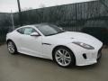 Polaris White 2016 Jaguar F-TYPE S AWD Coupe Exterior