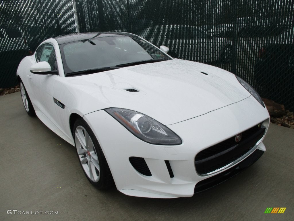 Polaris White 2016 Jaguar F-TYPE S AWD Coupe Exterior Photo #110530975