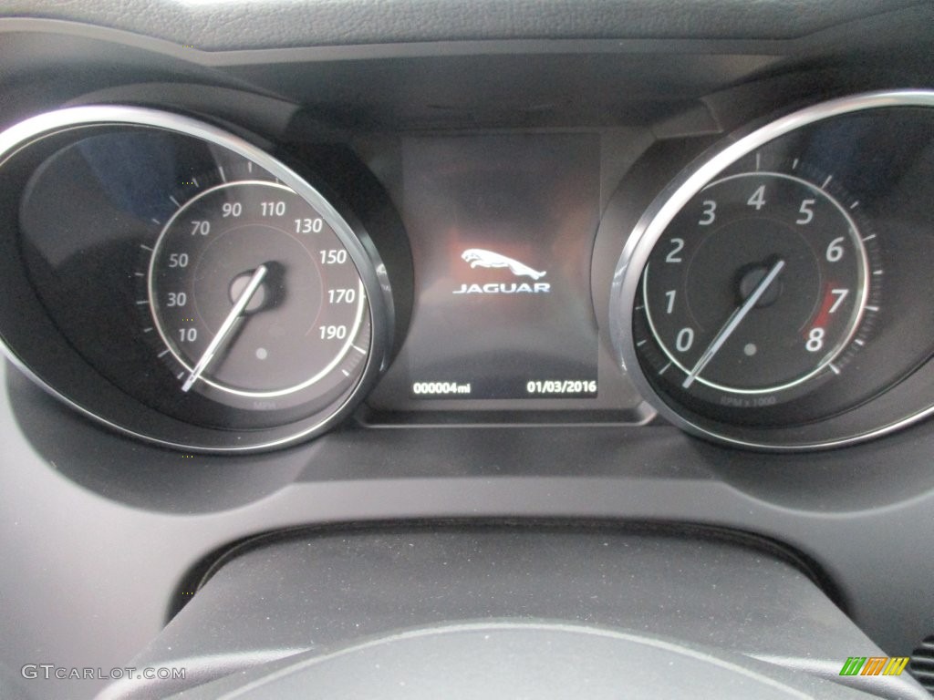 2016 Jaguar F-TYPE S AWD Coupe Gauges Photo #110531180