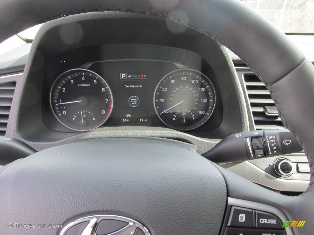 2017 Hyundai Elantra Limited Gauges Photos