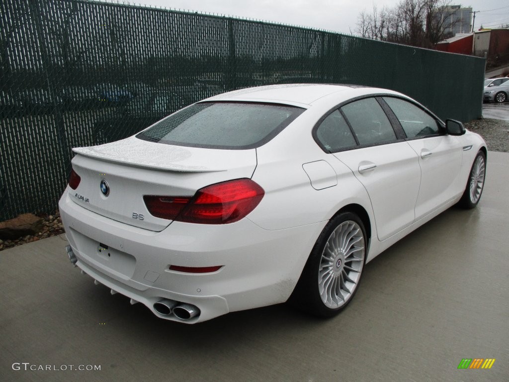 2016 6 Series ALPINA B6 xDrive Gran Coupe - Alpine White / Black photo #4