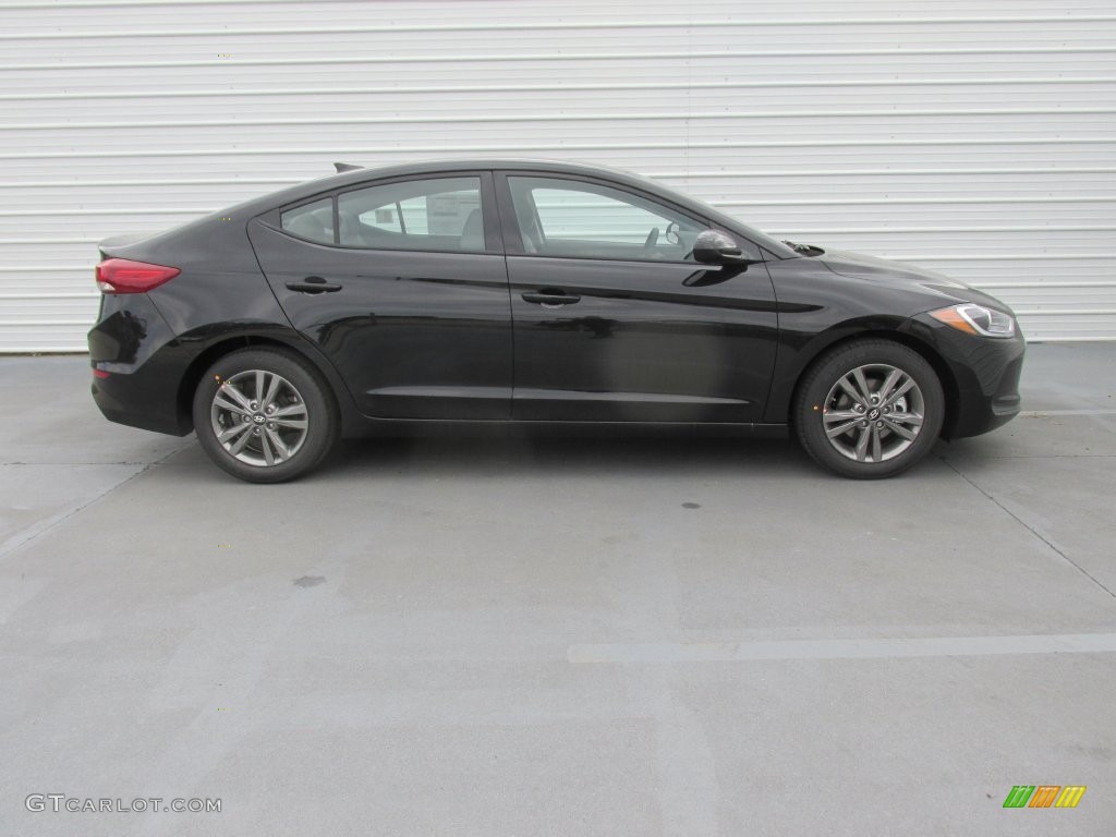 Black 2017 Hyundai Elantra SE Exterior Photo #110531672