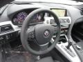 2016 BMW 6 Series Black Interior Dashboard Photo