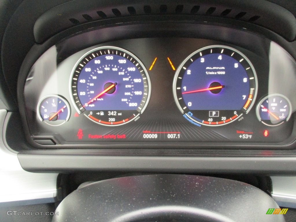 2016 BMW 6 Series ALPINA B6 xDrive Gran Coupe Gauges Photo #110531882