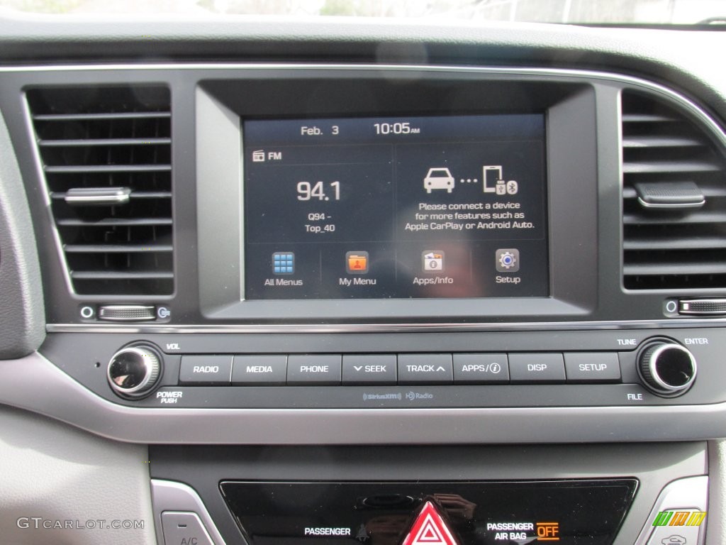 2017 Elantra SE - Electric Blue / Gray photo #25