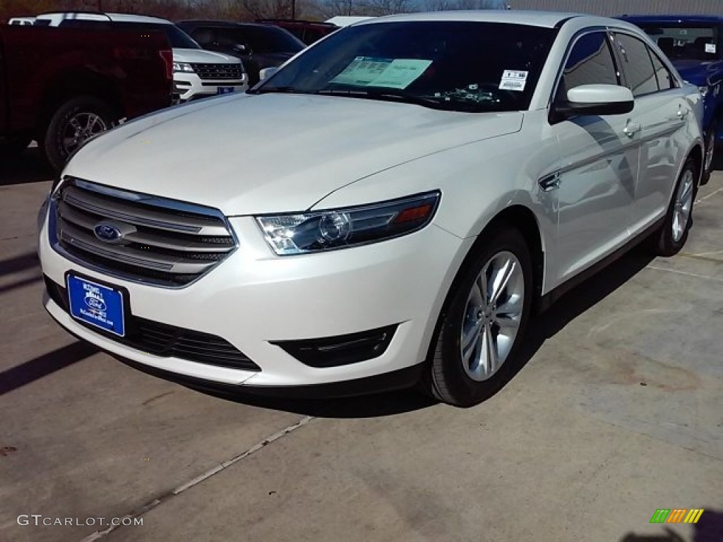 2015 Taurus SEL - White Platinum Metallic / Charcoal Black photo #6
