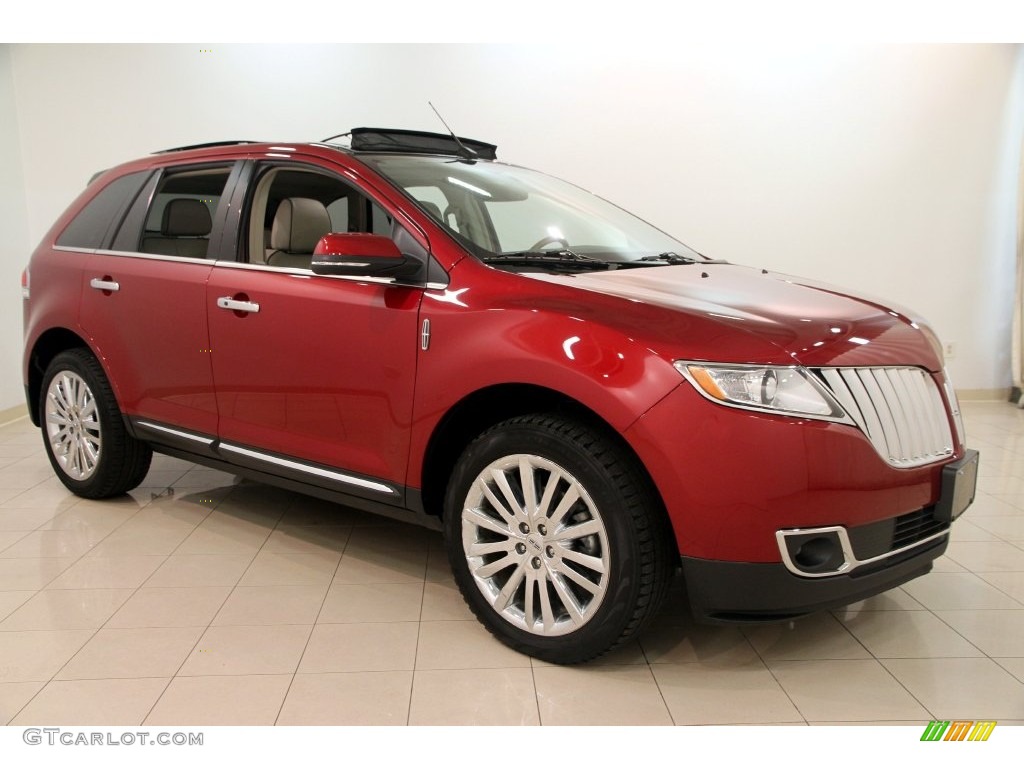 Ruby Red Tinted Tri-Coat Lincoln MKX