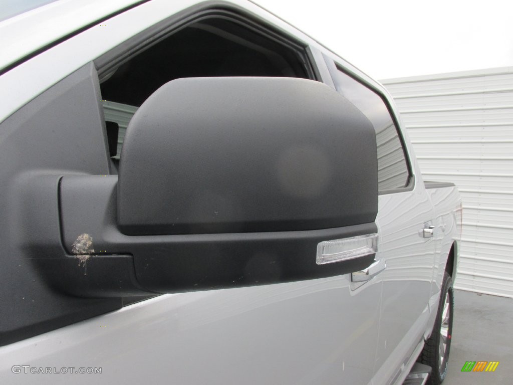 2016 F150 XLT SuperCrew 4x4 - Ingot Silver / Medium Earth Gray photo #13