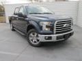 2016 Blue Jeans Ford F150 XLT SuperCrew  photo #2
