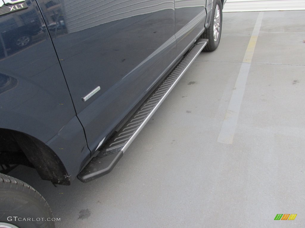 2016 F150 XLT SuperCrew - Blue Jeans / Medium Earth Gray photo #12