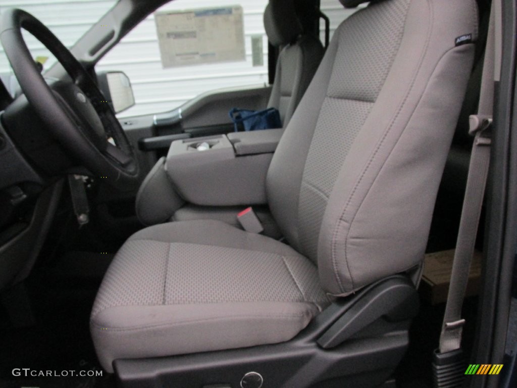 2016 F150 XLT SuperCrew - Blue Jeans / Medium Earth Gray photo #22