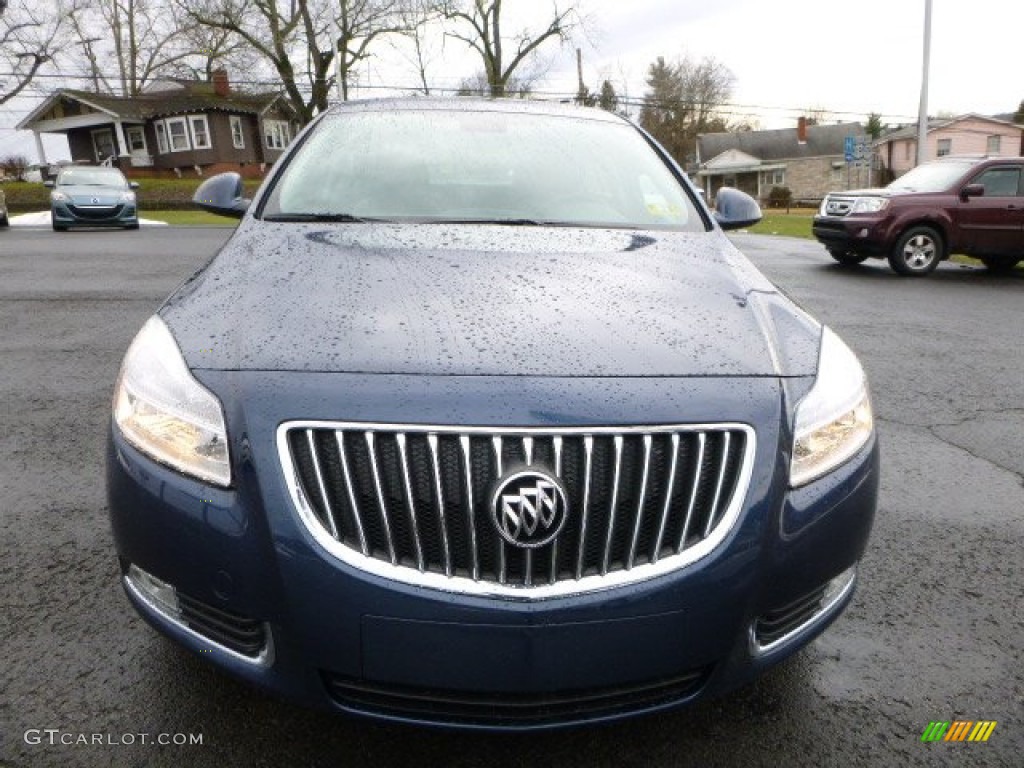 2011 Regal CXL - Majestic Blue Metallic / Ebony photo #13